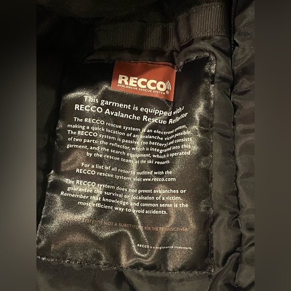 Adidas Stella McCartney Women’s Recco Ski Jacket Coat Charcoal Gray L - Picture 15 of 16